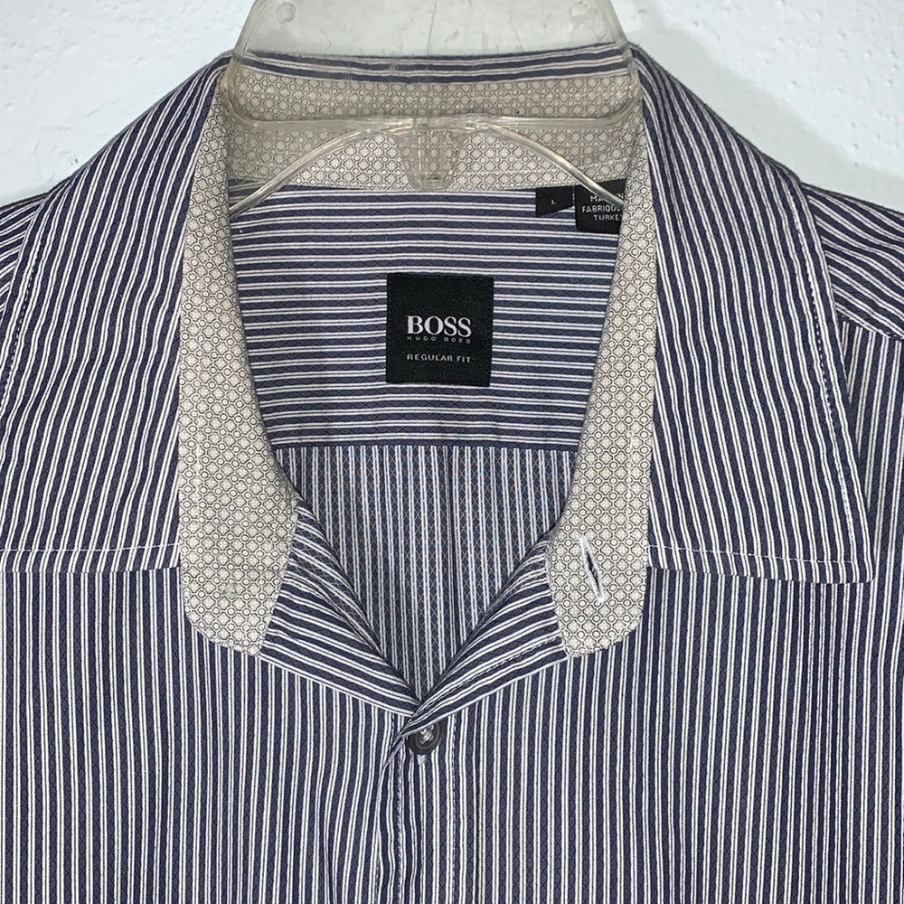 Hugo Boss button down LNC regular fit. L